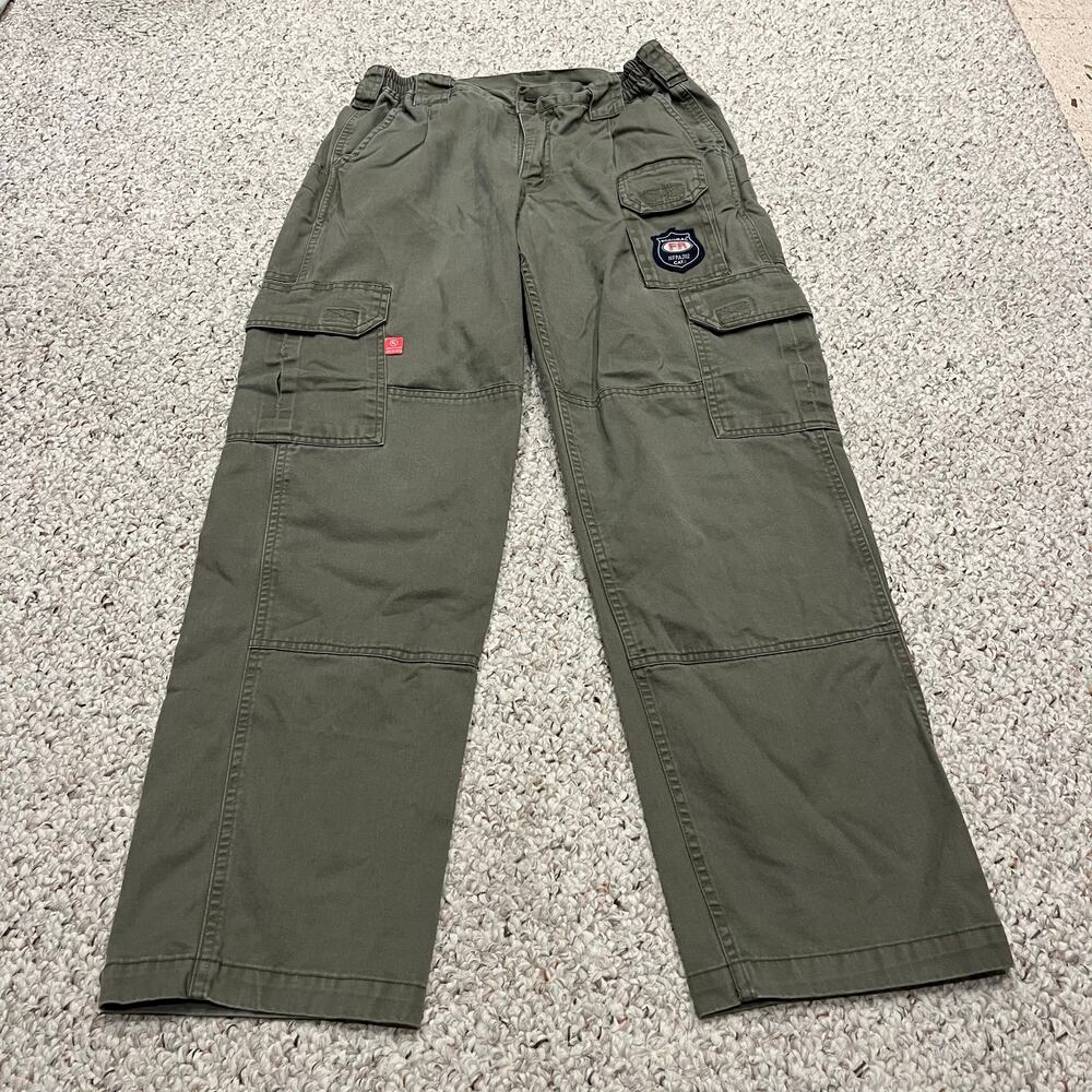 Bocomal 9 Pocket FR Cargo Work Pants 30x30 Green Gorpcore Utility Casual